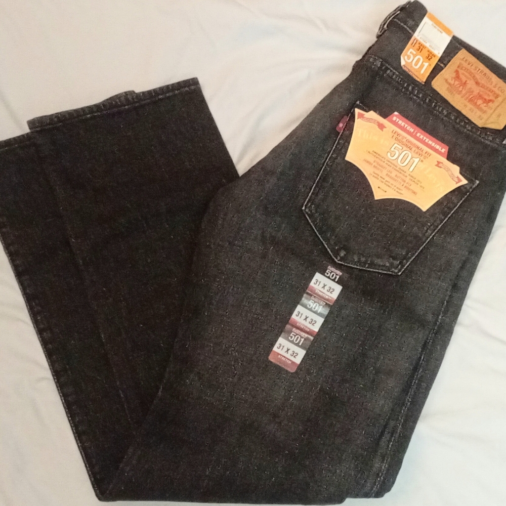 Levi's Men's Black Jeans 31x32